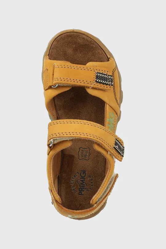hnedá Detské kožené sandále Primigi