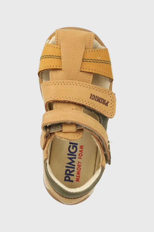 béžová Detské kožené sandále Primigi