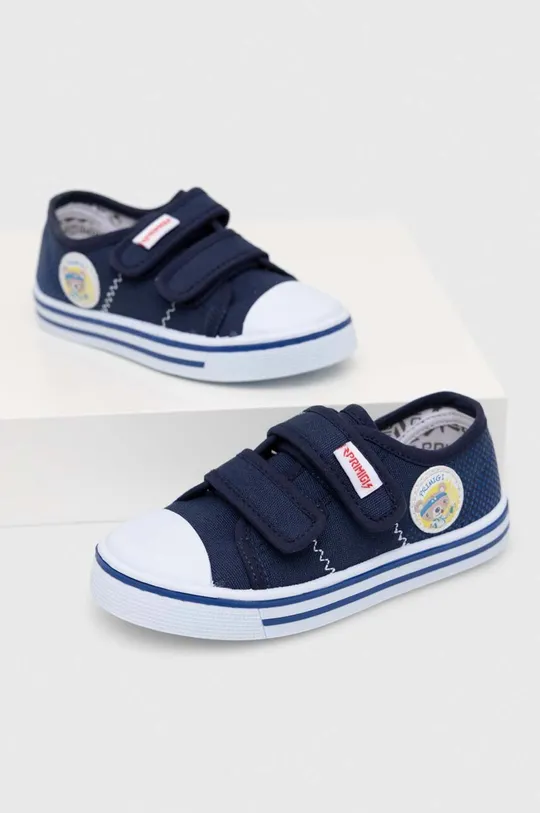 σκούρο μπλε Παιδικά πάνινα παπούτσια Primigi