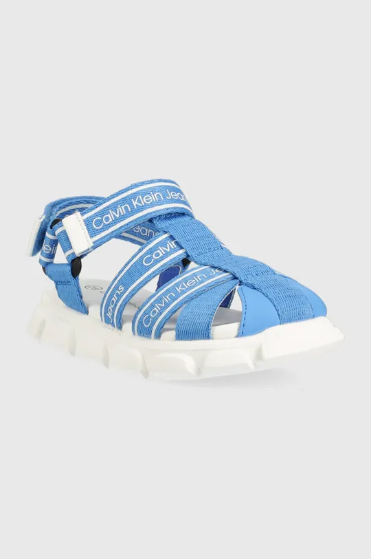 Detské sandále Calvin Klein Jeans modrá