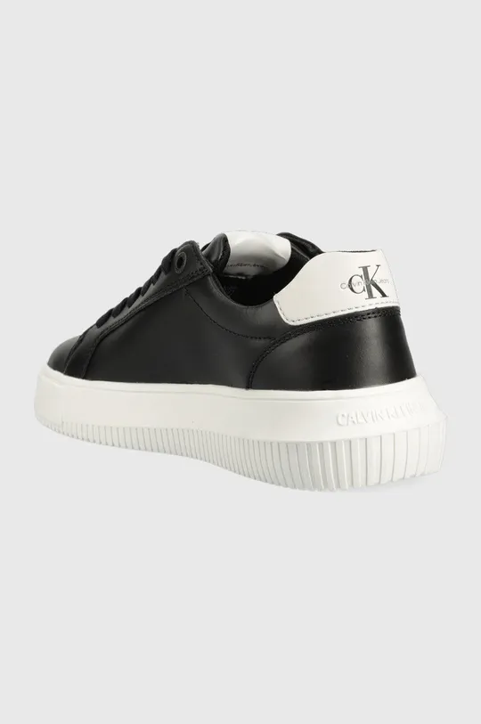 Δερμάτινα αθλητικά παπούτσια Calvin Klein Jeans YW0YW00823 CHUNKY CUPSOLE MONOLOGO W CHUNKY CUPSOLE MONO LTH WN Πάνω μέρος: Φυσικό δέρμα Εσωτερικό: Υφαντικό υλικό Σόλα: Συνθετικό ύφασμα