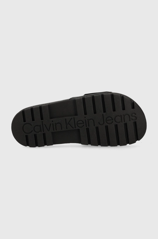 Natikače Calvin Klein Jeans YW0YW01024 TRUCK SLIDE VELCRO W Ženski