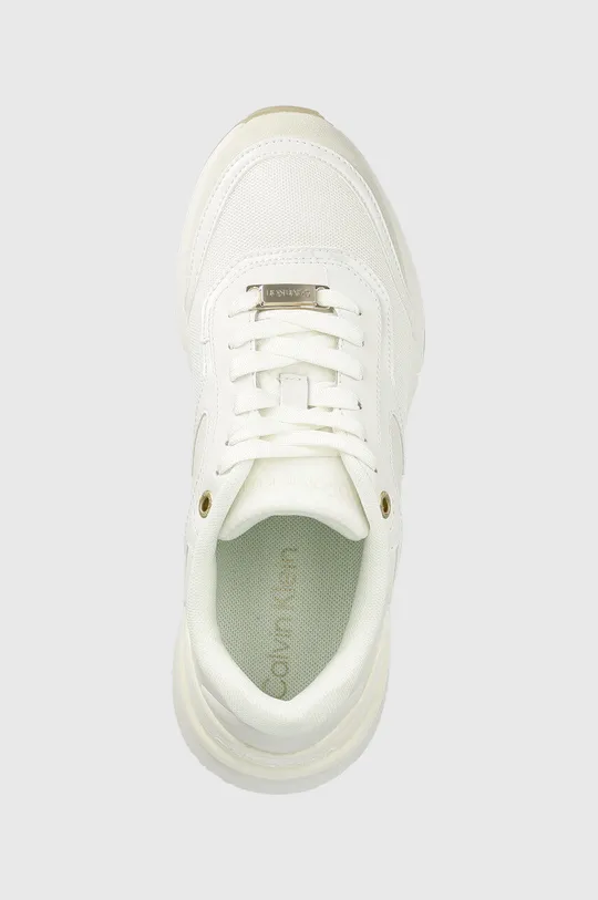 biały Calvin Klein sneakersy HW0HW01370 FLEXI RUNNER LACE UP