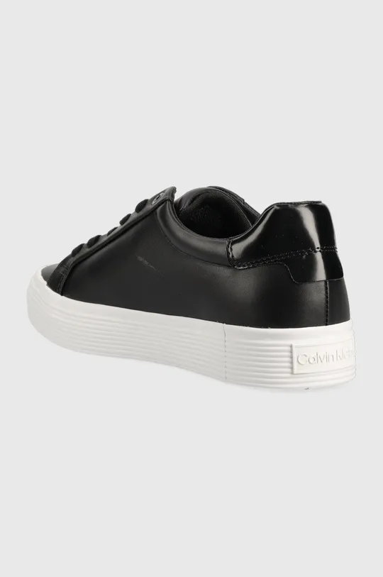 Kožne tenisice Calvin Klein HW0HW01372 VULC LACE UP  Vanjski dio: Sintetički materijal, Prirodna koža Unutrašnji dio: Tekstilni materijal, Prirodna koža Potplat: Sintetički materijal