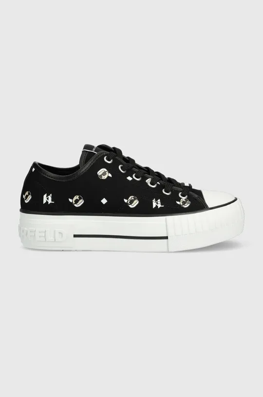 μαύρο Πάνινα παπούτσια Karl Lagerfeld KL60415 KAMPUS MAX Γυναικεία