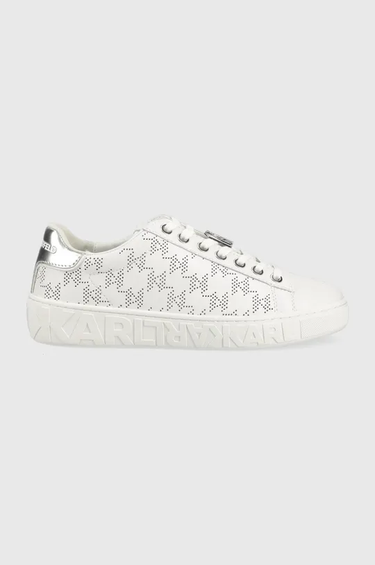 λευκό Δερμάτινα αθλητικά παπούτσια Karl Lagerfeld KL61013 KUPSOLE III Γυναικεία