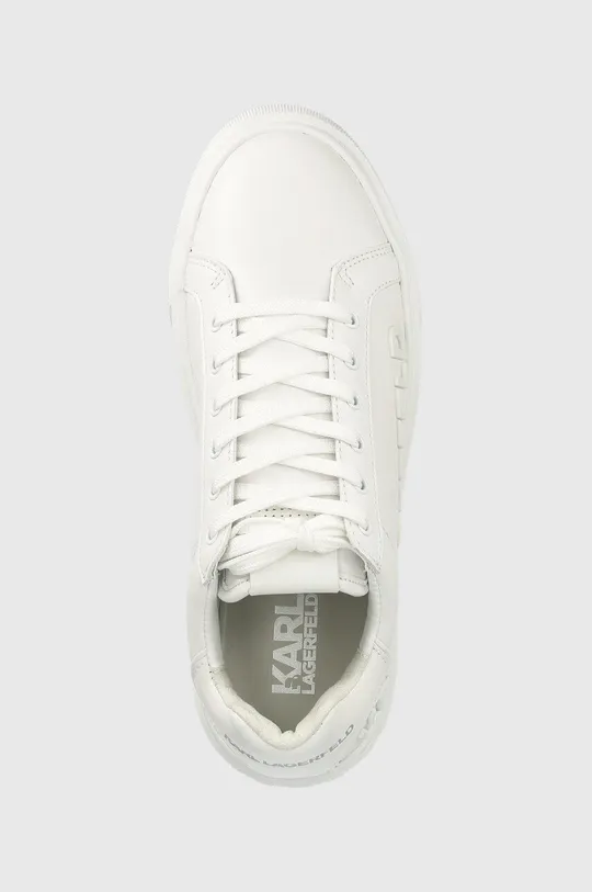 білий Шкіряні кросівки Karl Lagerfeld KL62210 MAXI KUP