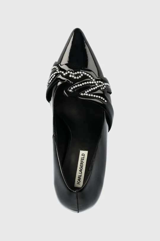 čierna Kožené topánky chelsea Karl Lagerfeld SARABANDE