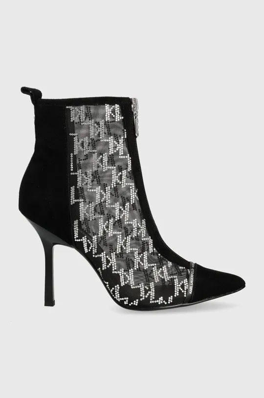 μαύρο Γόβες παπούτσια Karl Lagerfeld KL30951D SARABANDE Γυναικεία