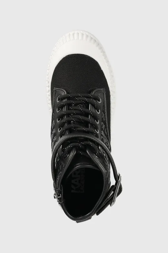 čierna Členkové topánky Karl Lagerfeld TREKKA II