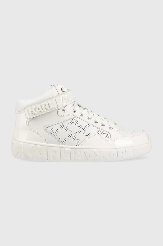 λευκό Δερμάτινα αθλητικά παπούτσια Karl Lagerfeld KL61056 KUPSOLE III Γυναικεία