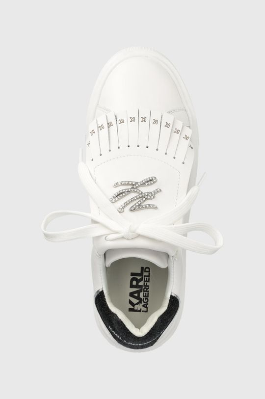biały Karl Lagerfeld sneakersy KL62230 MAXI KUP