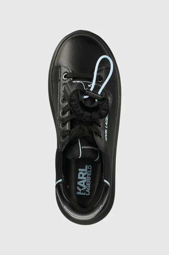 μαύρο Δερμάτινα αθλητικά παπούτσια Karl Lagerfeld KAPRI