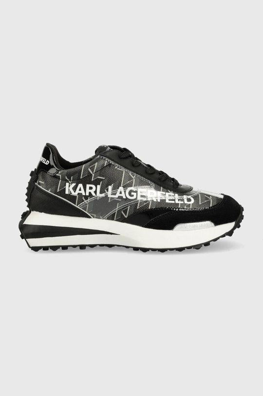 czarny Karl Lagerfeld sneakersy KL62928 ZONE Damski