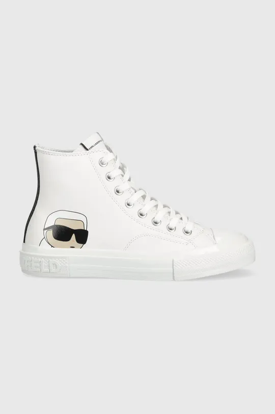 λευκό Δερμάτινα ελαφριά παπούτσια Karl Lagerfeld KL60355N KAMPUS III Γυναικεία