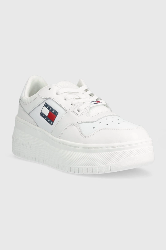 Tommy Jeans sneakersy EN0EN02025 MEG FLATFORM OPTION 1 biały