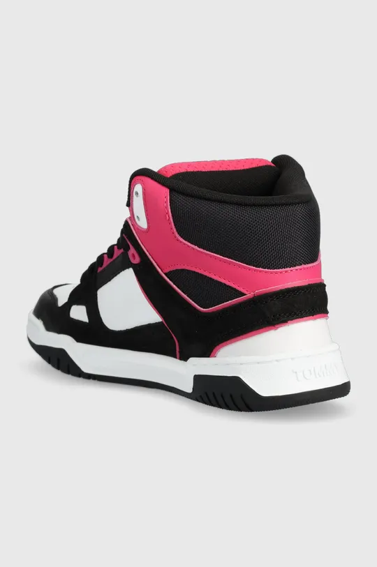 Tommy Jeans sneakersy WMNS DROID MID Cholewka: Skóra naturalna, Wnętrze: Materiał tekstylny, Podeszwa: Materiał syntetyczny