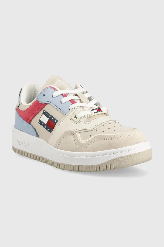 Tommy Jeans sneakersy MEG LOW beżowy