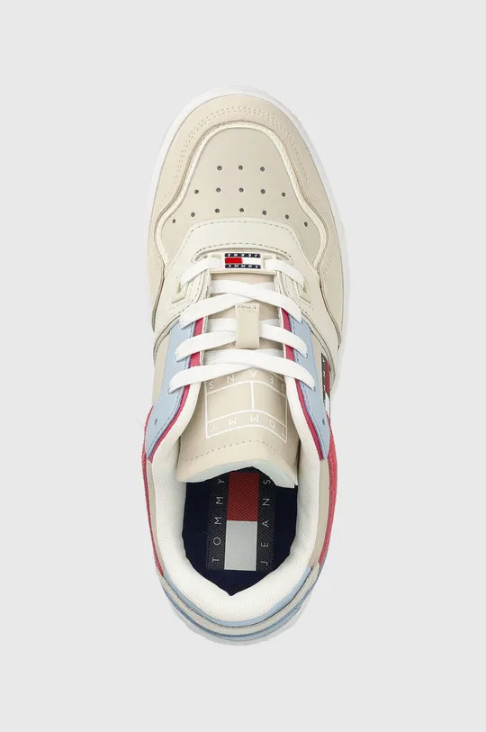 beżowy Tommy Jeans sneakersy MEG LOW