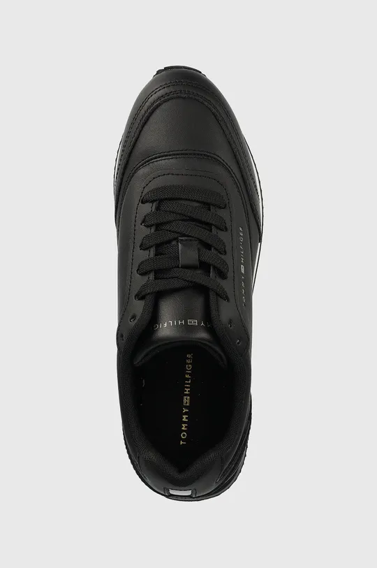 crna Tenisice Tommy Hilfiger FW0FW06836 LUX LEATHER SNEAKER
