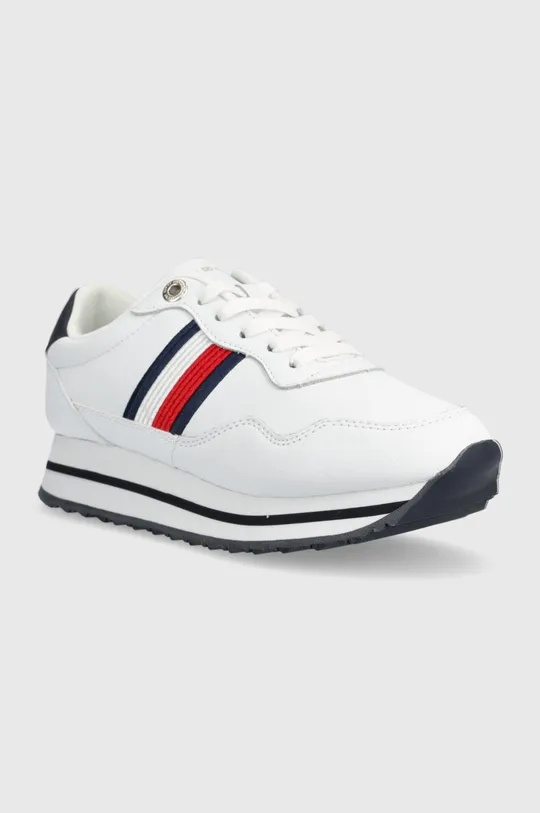 Αθλητικά Tommy Hilfiger Essential Webbing Runner λευκό