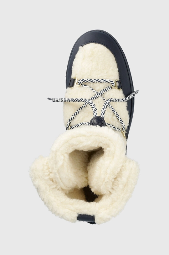 tmavomodrá Snehule Tommy Hilfiger FW0FW06850 TH FAUX FUR SNOW BOOTIE