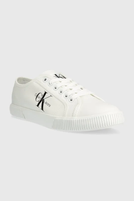 Πάνινα παπούτσια Calvin Klein Jeans ESS VULC MONO W ESS VULC MONO W λευκό