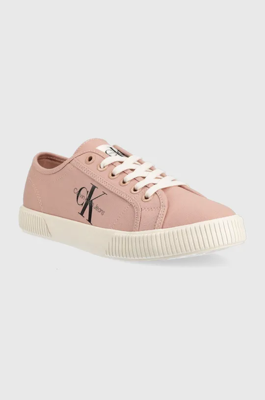 Πάνινα παπούτσια Calvin Klein Jeans ESS VULC MONO W ESS VULC MONO W ροζ