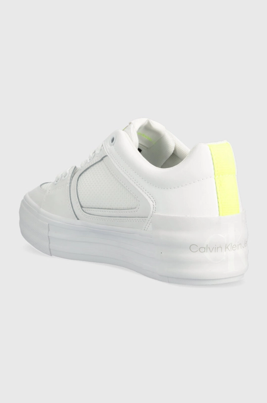 Tenisky Calvin Klein Jeans VULC FLATFORM BOLD FLUO CONTR  Zvršok: Syntetická látka, Koža s povlakom Vnútro: Textil Podrážka: Syntetická látka