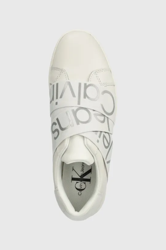 bijela Tenisice Calvin Klein Jeans CLASSIC CUPSOLE ELAST WEBBING