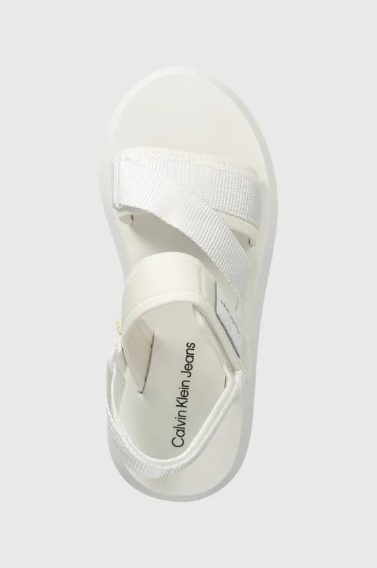 λευκό Σανδάλια Calvin Klein Jeans PREFRESATO SANDAL BADGE