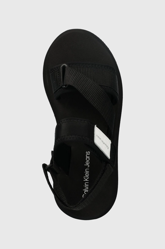 чорний Сандалі Calvin Klein Jeans PREFRESATO SANDAL BADGE