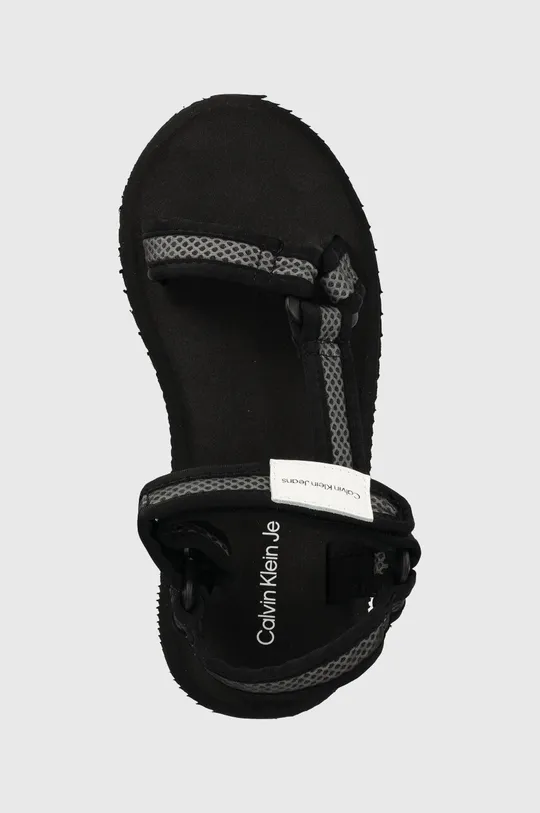 чорний Сандалі Calvin Klein Jeans PREFRESATO SANDAL WEBBING XRAY
