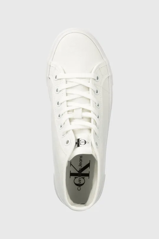 λευκό Πάνινα παπούτσια Calvin Klein Jeans VULC FLATFORM BOLD ESSENTIAL