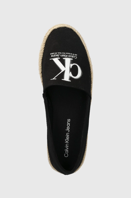 чёрный Эспадрильи Calvin Klein Jeans ESPADRILLE MONO SEASONAL GR