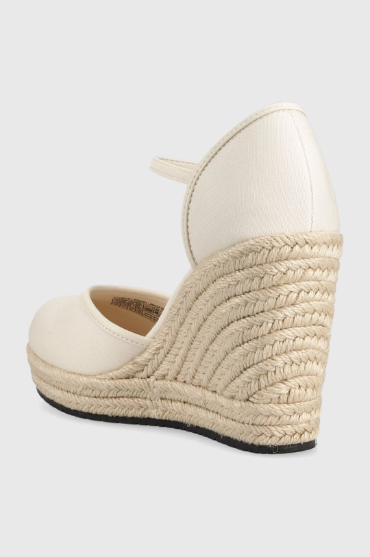 Calvin Klein Jeans espadryle WEDGE SANDAL CLOSE TOE ESS Cholewka: Materiał syntetyczny, Materiał tekstylny, Wnętrze: Materiał syntetyczny, Materiał tekstylny, Podeszwa: Materiał syntetyczny