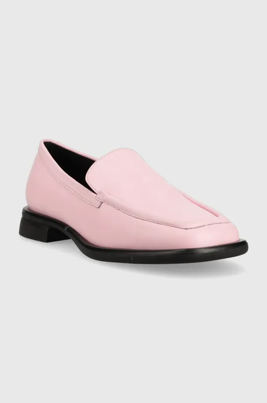 Δερμάτινα μοκασίνια Vagabond Shoemakers Shoemakers BRITTIE ροζ