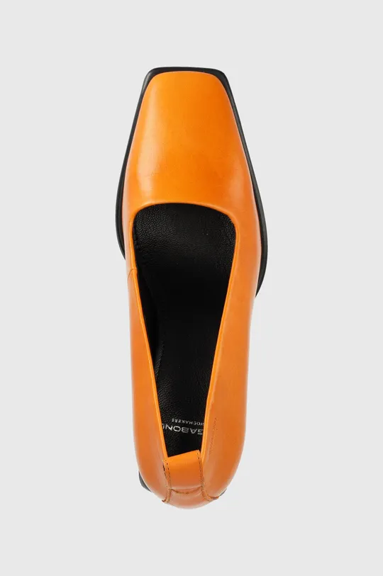 narancssárga Vagabond Shoemakers bőr flip-flop HEDDA