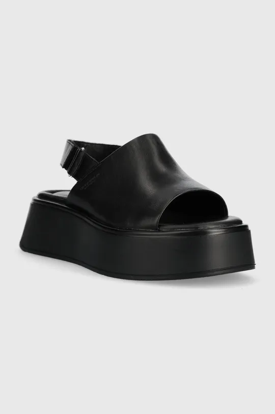 Шкіряні сандалі Vagabond Shoemakers COURTNEY чорний