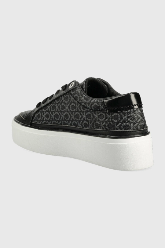 Tenisky Calvin Klein CUPSOLE FLATFORM LACE UP - MONO  Zvršok: Syntetická látka Vnútro: Textil, Prírodná koža Podrážka: Syntetická látka