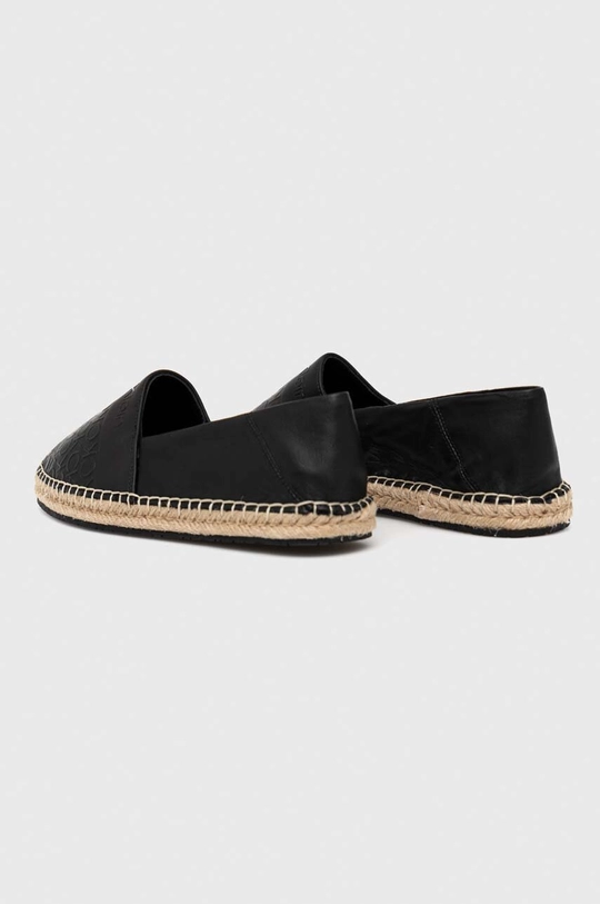 Espadrile Calvin Klein ESPADRILLE - HF MONO  Vanjski dio: Sintetički materijal, Prirodna koža Unutrašnji dio: Prirodna koža Potplat: Sintetički materijal