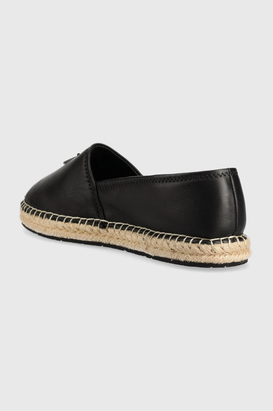 Kožne espadrile Calvin Klein ESPADRILLE W/HW  Vanjski dio: Prirodna koža Unutrašnji dio: Prirodna koža Potplat: Sintetički materijal