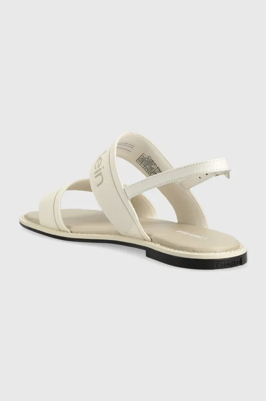 Calvin Klein sandały SQUARED SANDAL HE Cholewka: Materiał tekstylny, Skóra naturalna, Wnętrze: Materiał syntetyczny, Skóra naturalna, Podeszwa: Materiał syntetyczny