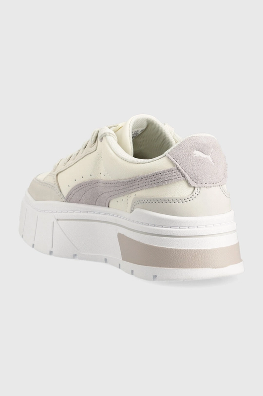 Puma leather sneakers Mayze Stack Luxe Wns Uppers: Natural leather, Suede Inside: Textile material Outsole: Synthetic material