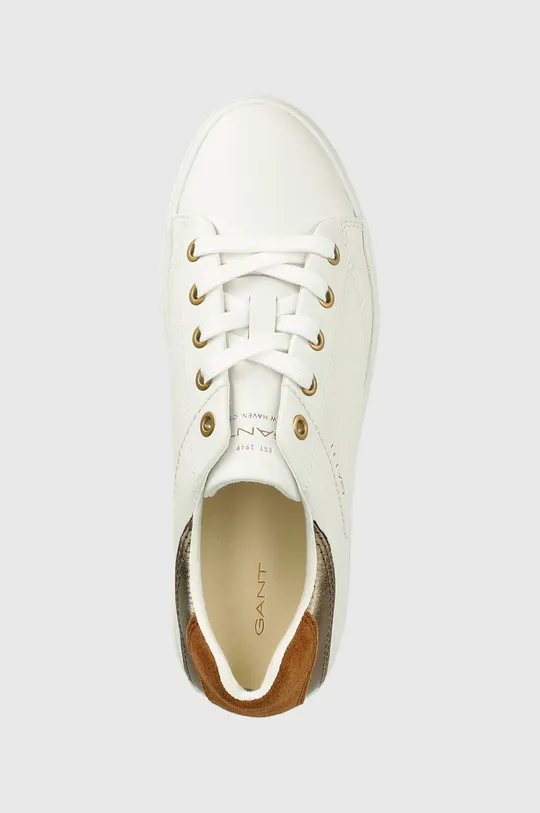 λευκό Δερμάτινα αθλητικά παπούτσια Gant Avona
