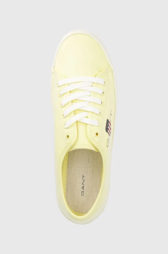 κίτρινο Πάνινα παπούτσια Gant Pillox