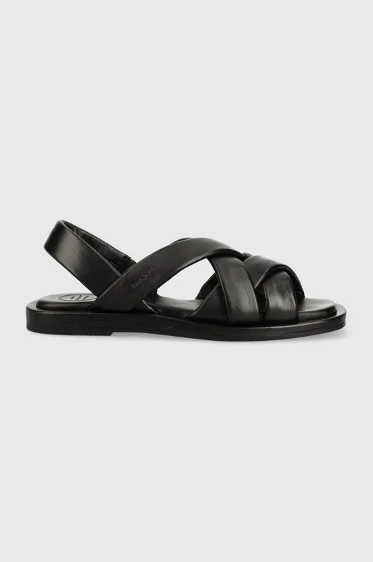 črna Usnjeni sandali Gant Khiria Ženski