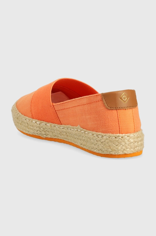 Gant espadryle Raffiaville Cholewka: Materiał tekstylny, Skóra naturalna, Wnętrze: Materiał tekstylny, Podeszwa: Materiał syntetyczny