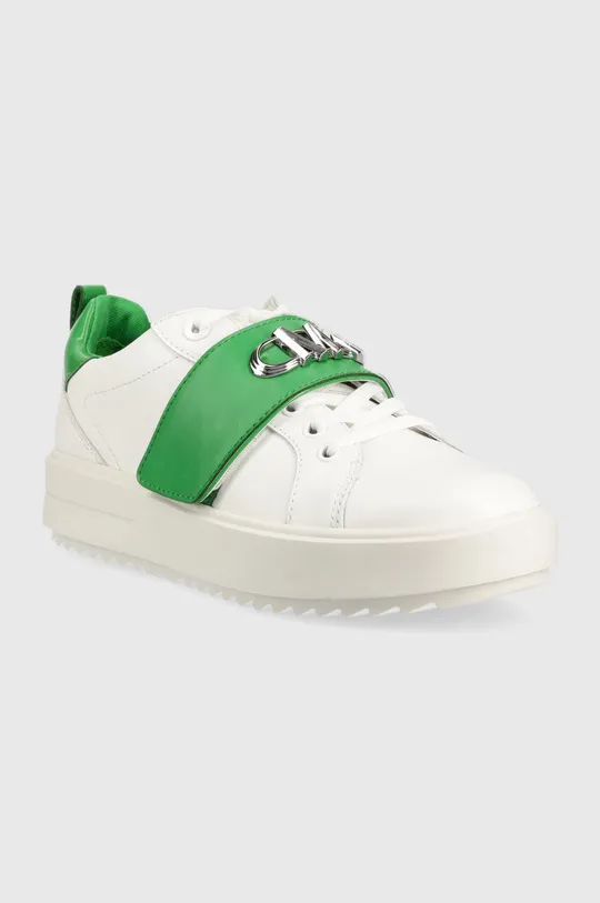 Δερμάτινα αθλητικά παπούτσια MICHAEL Michael Kors Emmett λευκό