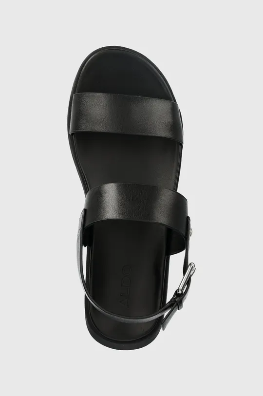 čierna Kožené sandále Aldo Silyia